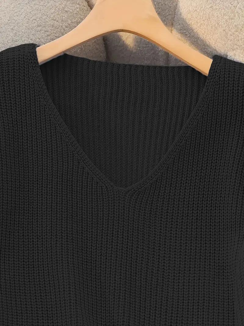 Timeless V-Neck Knit Sweater