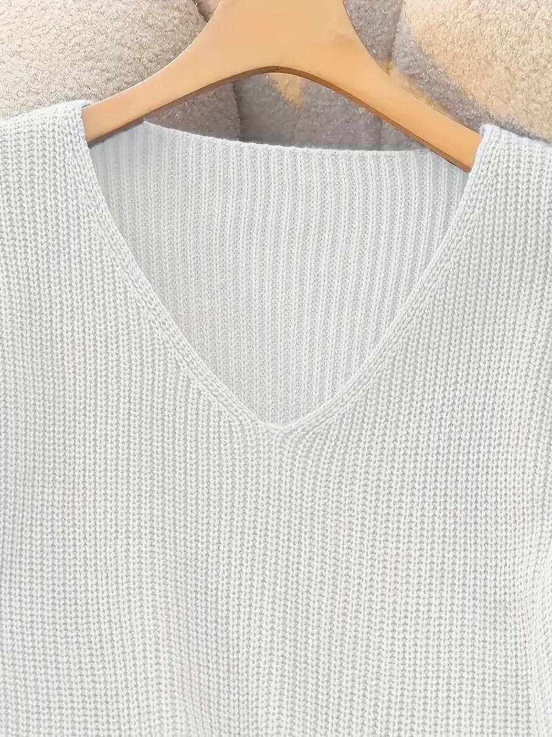 Timeless V-Neck Knit Sweater