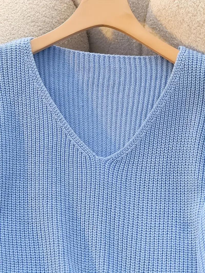 Timeless V-Neck Knit Sweater