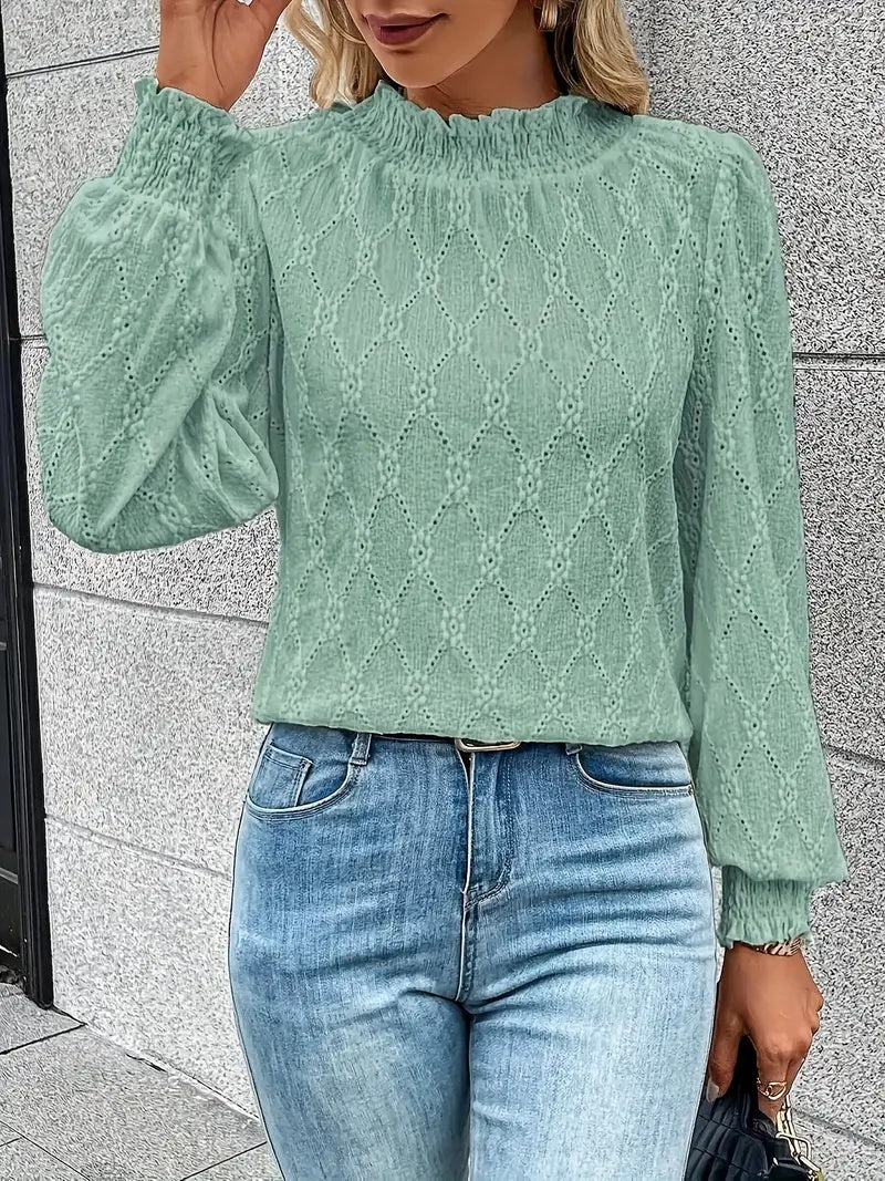 Elegant Long-Sleeve Top