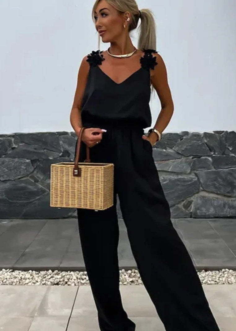 Wide-Leg Jumpsuit