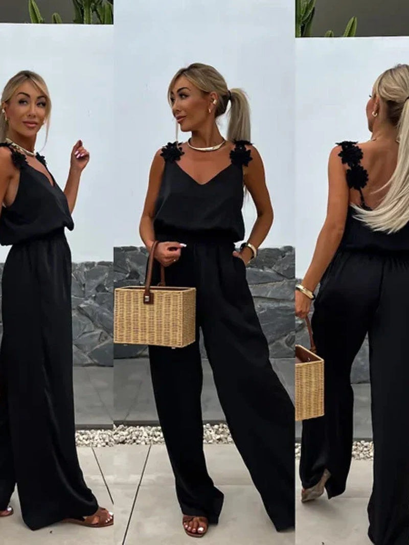 Wide-Leg Jumpsuit