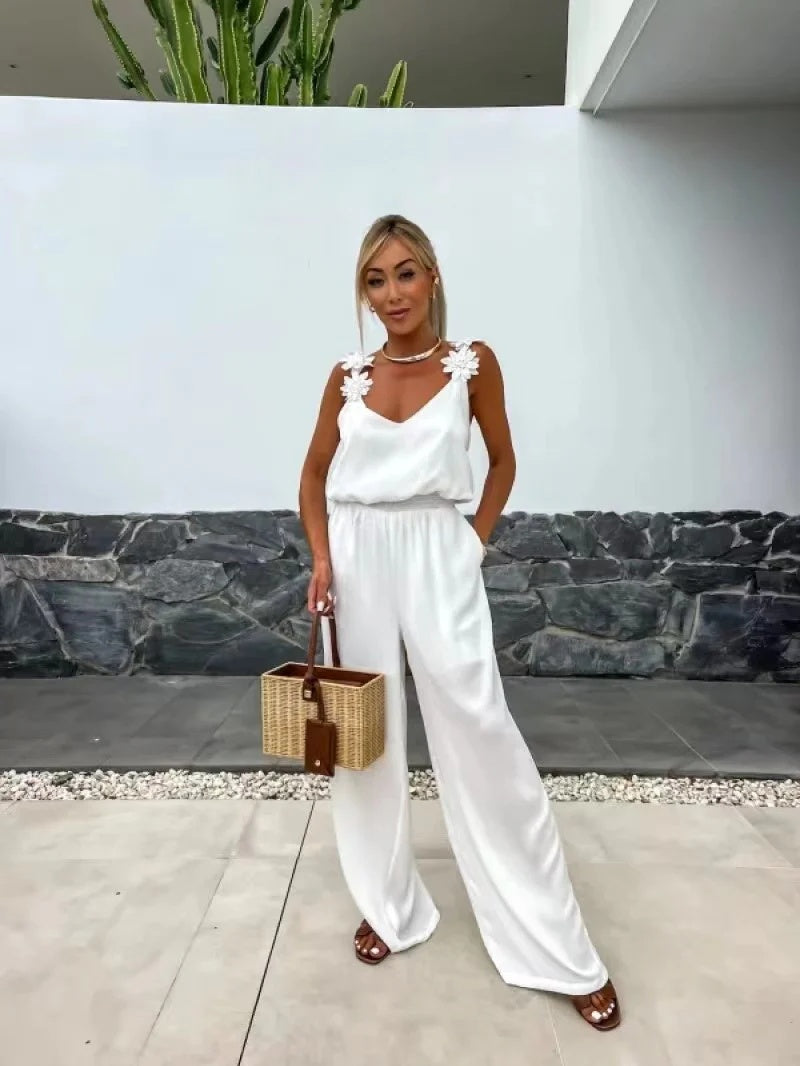 Wide-Leg Jumpsuit