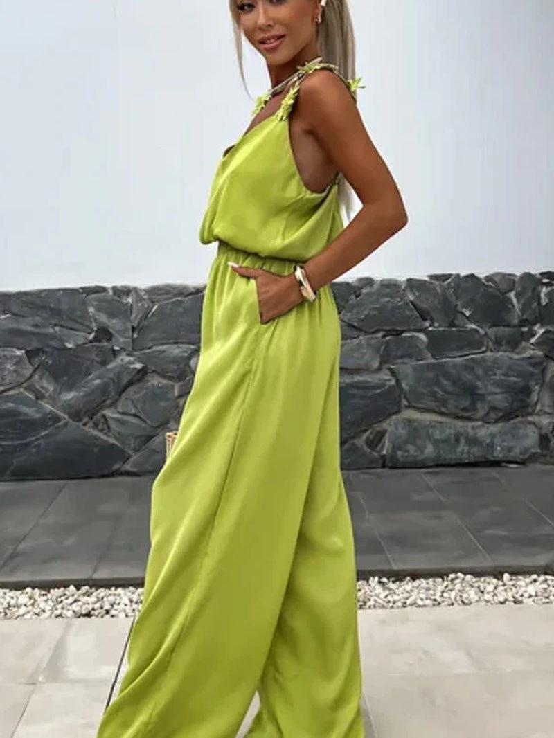 Wide-Leg Jumpsuit